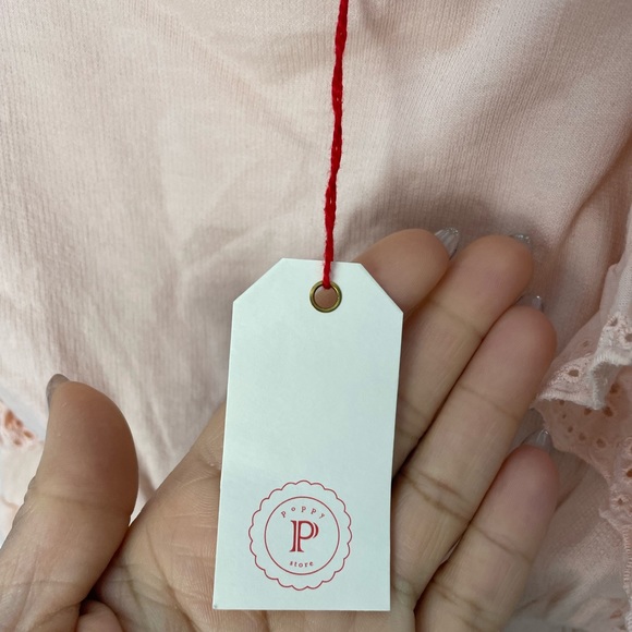 Louis Louise Angia Jersey Romper Pale pink, 4Y - Picture 6 of 7